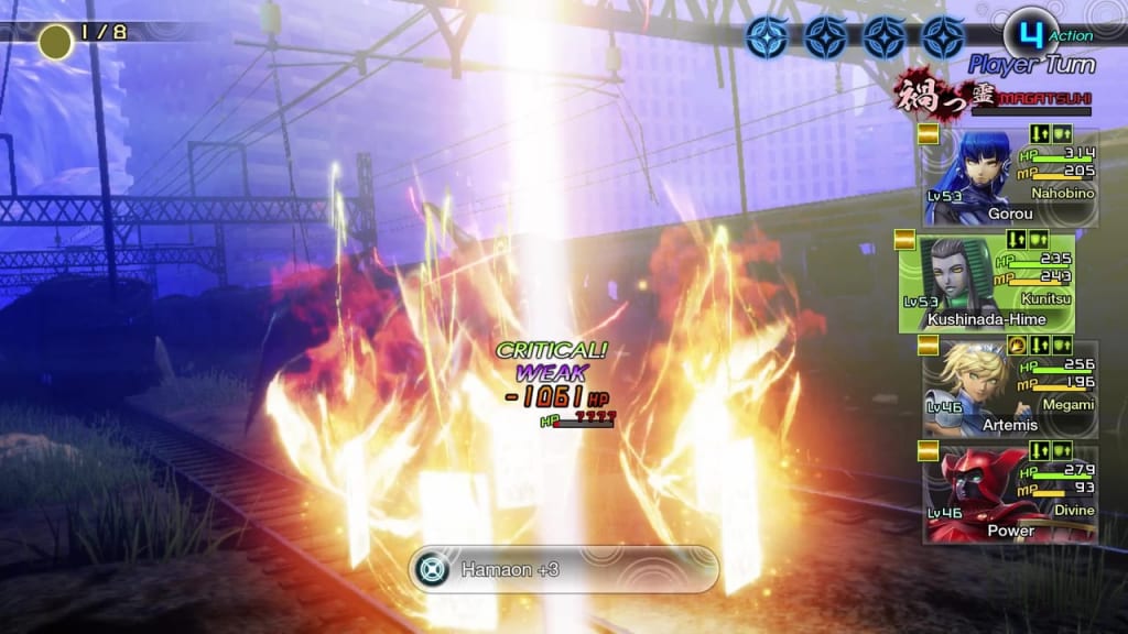 Shin Megami Tensei V - Loki Use Light Skills