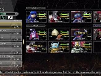 Shin Megami Tensei V - Relic Item List