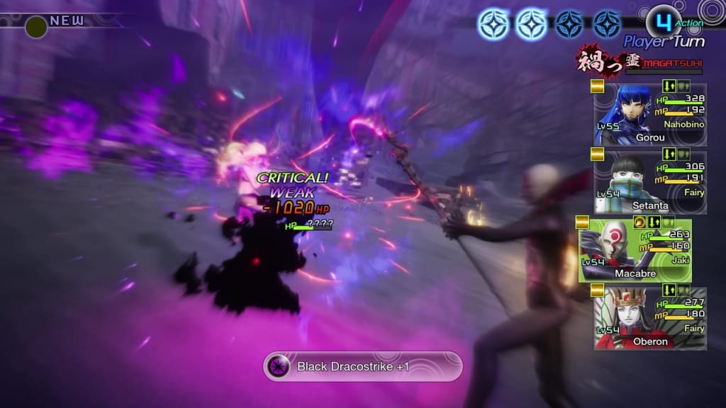 Shin Megami Tensei V - Ishtar Use Dark Skills