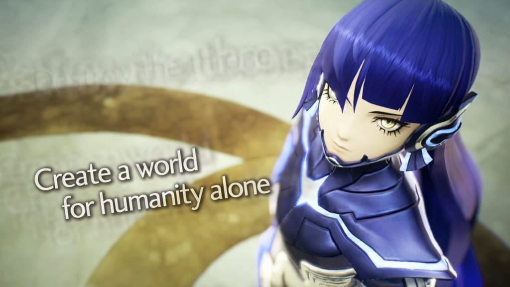 Shin Megami Tensei V - True Neutral Ending Route Create a world for humanity alone Ending