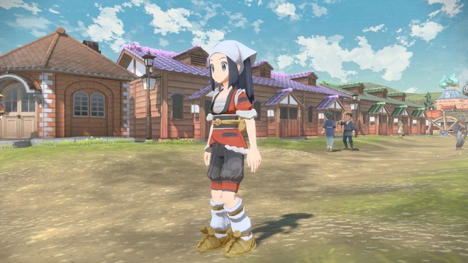 Pokemon Legends: Arceus - Hisuian Growlithe Kimono Set Female