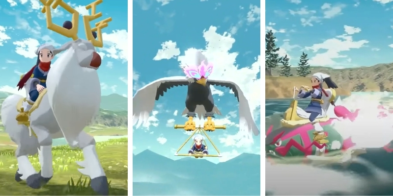 Pokemon Legends Arceus guide: How to unlock rideable Pokemon mounts