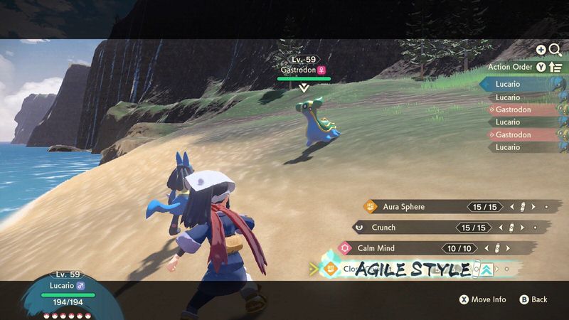Pokemon Legends: Arceus - Agile Style