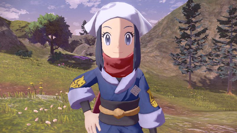 Pokemon Legends: Arceus - Female Player Character (Akari)