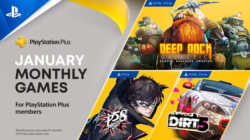 Persona 5 Strikers - PlayStation Plus January 2022 Free Game