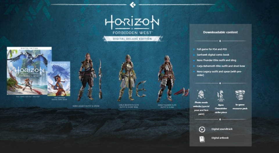 Horizon Forbidden West - Digital Deluxe Edition