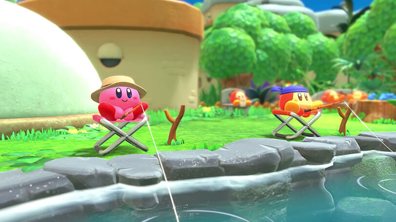Kirby and the Forgotten Land - Fishing Mini Game Guide 2