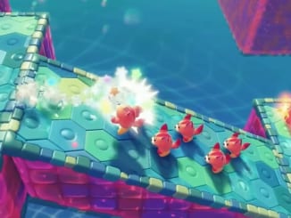 Kirby and the Forgotten Land - Freeze and Fling Treasure Road Walkthrough
