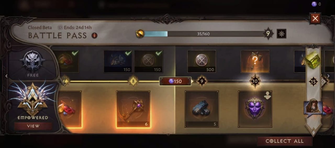 The Diablo Immortal cash shop and currencies explained