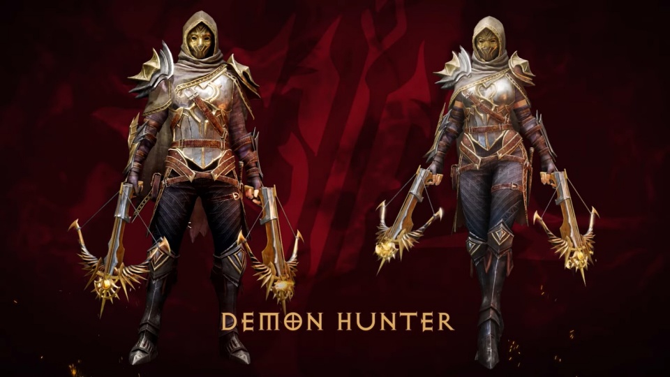 Diablo Immortal - Demon Hunter Horadrim Cosmetic Set