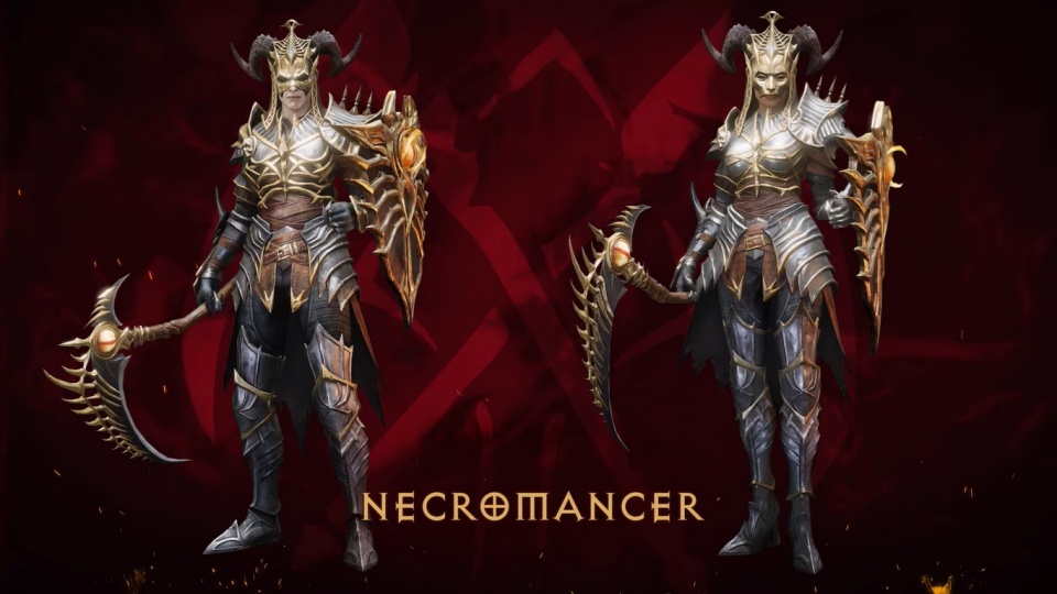 Diablo Immortal - Necromancer Horadrim Cosmetic Set