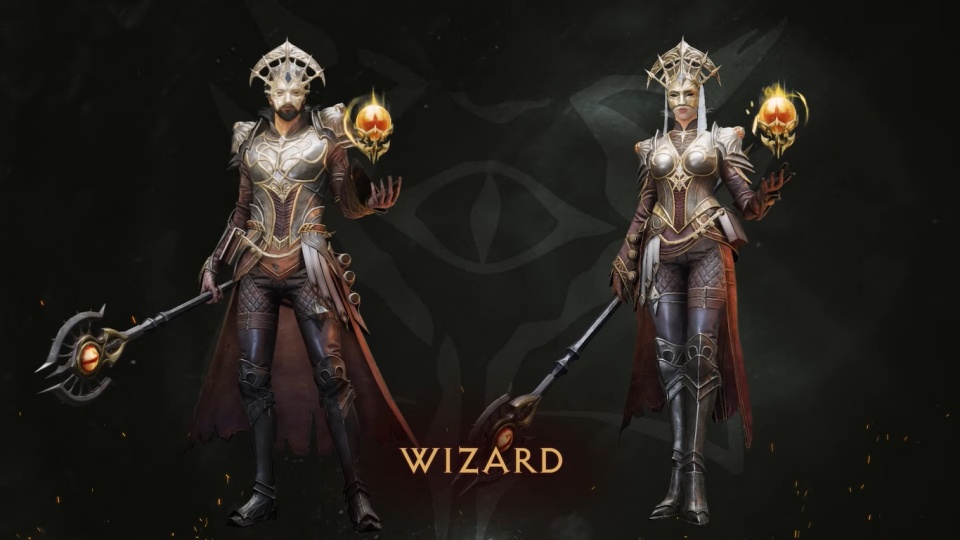 Diablo Immortal - Wizard Horadrim Cosmetic Set