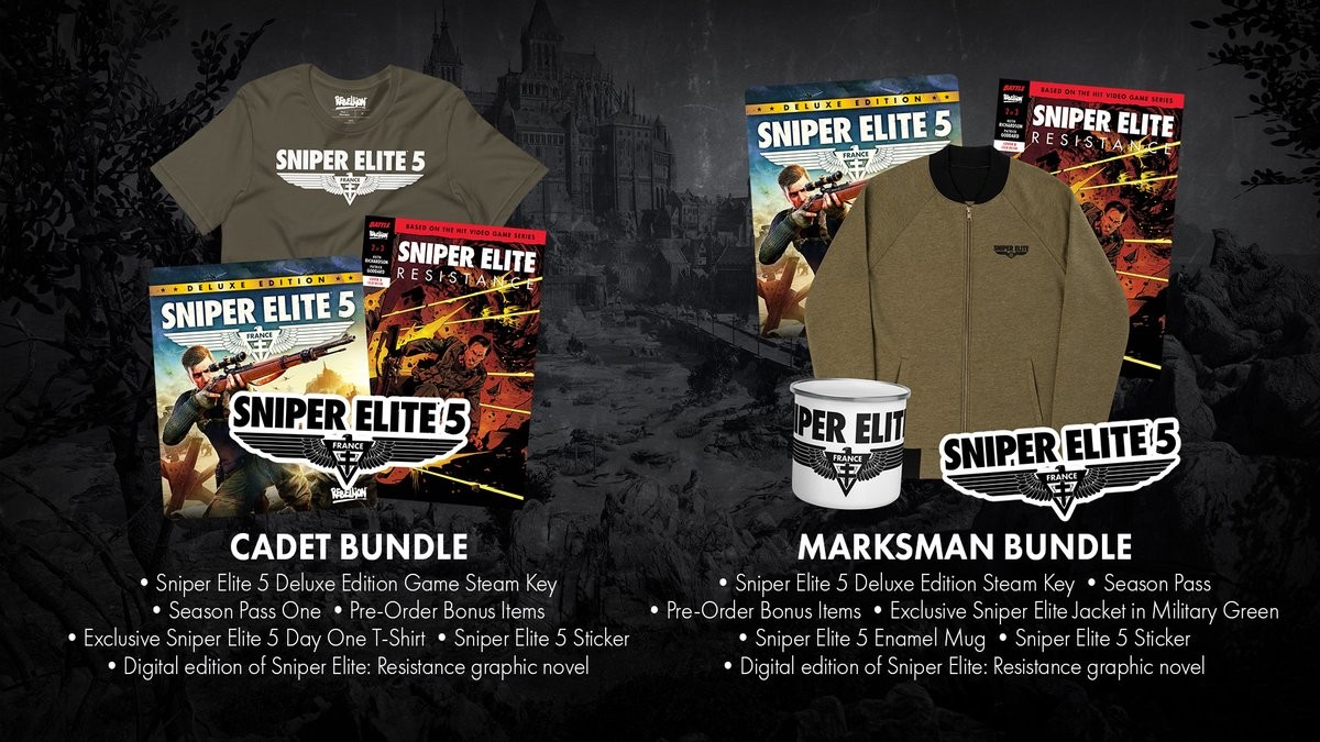 Sniper Elite 5 Rebllion Shop Exclusive 