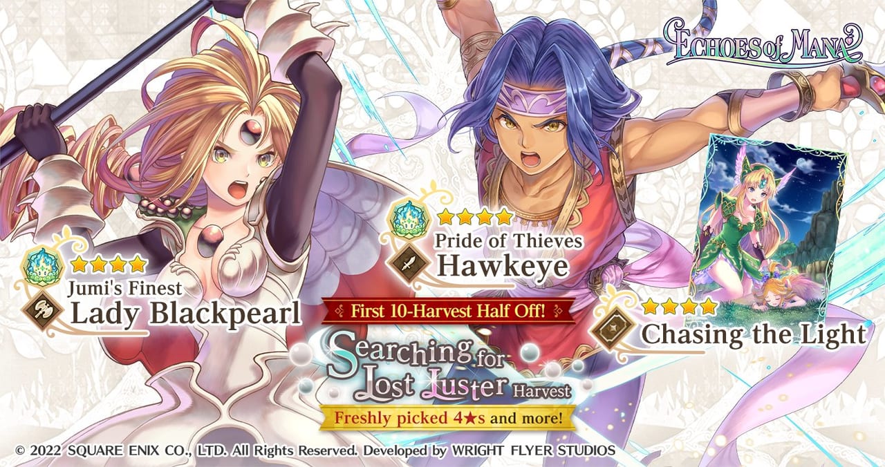 Echoes of Mana - Searching for Lost Luster Harvest Banner