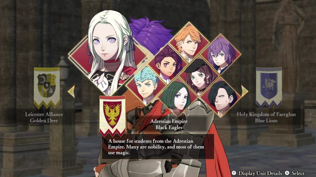 Fire Emblem Warriors: Three Hopes - All Black Eagles House Characters List and Guides