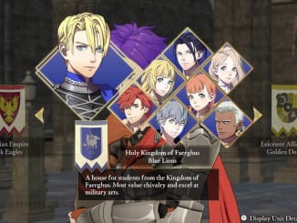 Fire Emblem Warriors: Three Hopes - Blue Lions House Characters