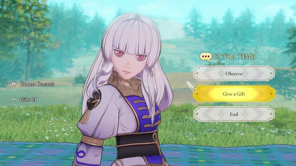 Fire Emblem Warriors: Three Hopes - Lysithea Extra Time Best Character Gifts