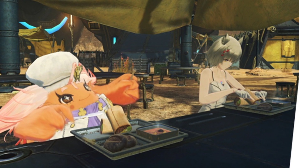 Xenoblade Chronicles 3 - Eating Food at Rest Points