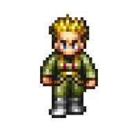 Live A Live Remake - Kirk Character Sprite
