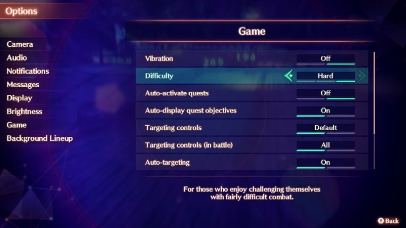Xenoblade Chronicles 3 How to Change Game Difficulty