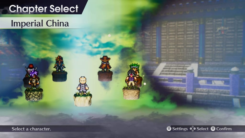 Live A Live Remake - Imperial China: The Successor Chapter Character Abilities and their Effects