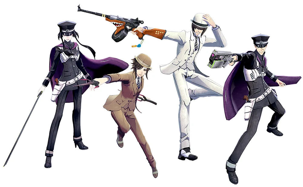 The persona 5 costumes coming to Soul Hackers 2! So hyped for the