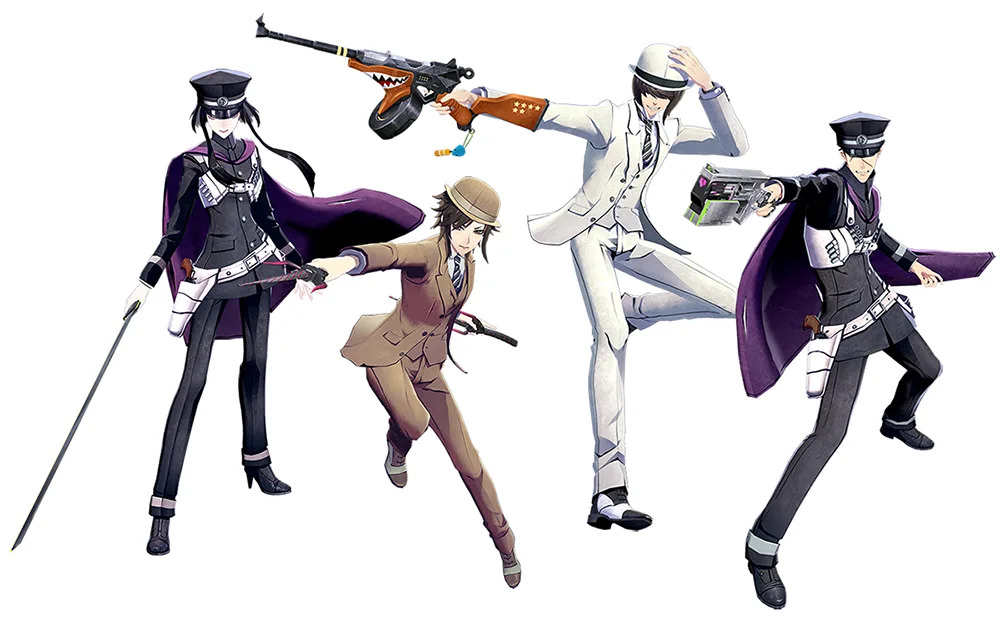 Soul Hackers 2 Main Characters XPS Pack + DL by nahoshura on