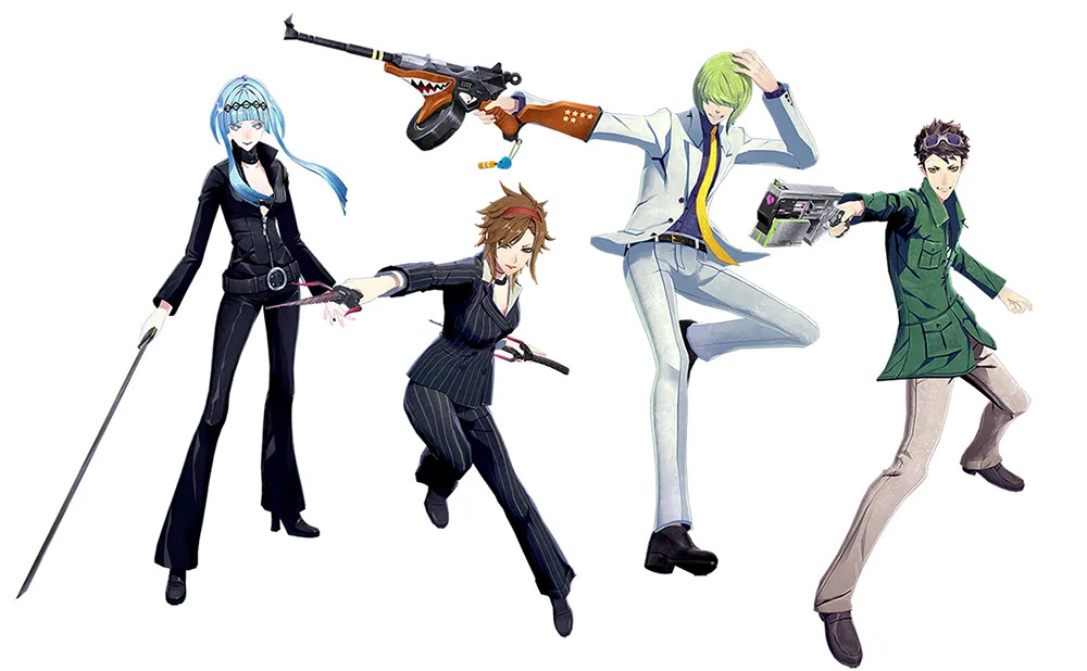 Soul Hackers 2 Main Characters XPS Pack + DL by nahoshura on