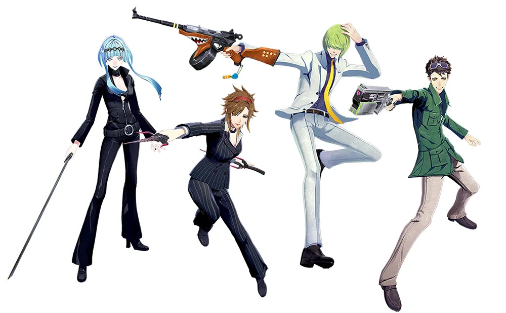 Soul Hackers 2 - Soul Hackers 1 Characters Costume DLC Set