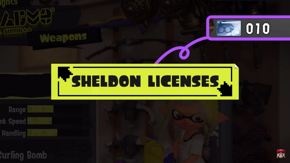 Splatoon 3 - Sheldon Licenses