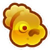 Splatoon 3 - Gold Marigold Badge