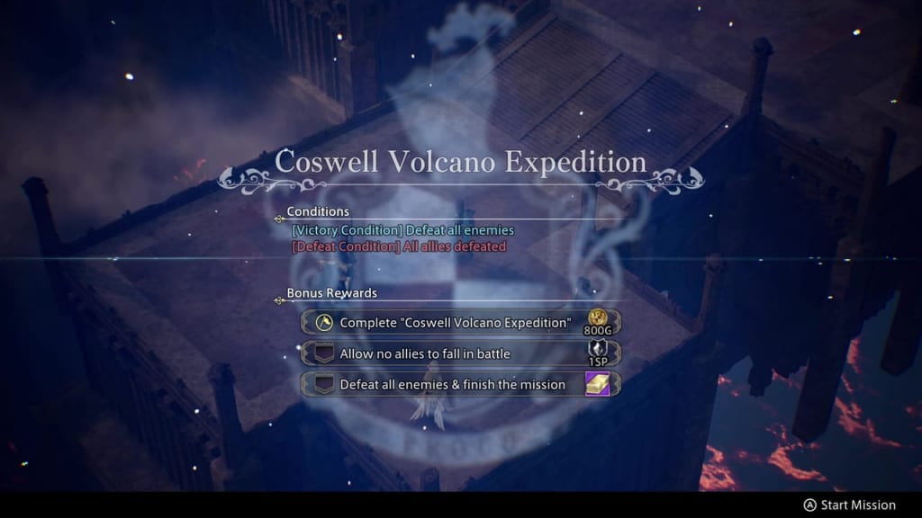 The DioField Chronicle - Chapter 1: Coswell Volcano Expedition Battle and Strategy Guide