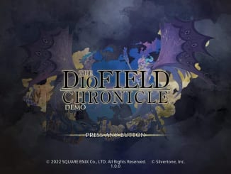 The DioField Chronicle - Title Screen