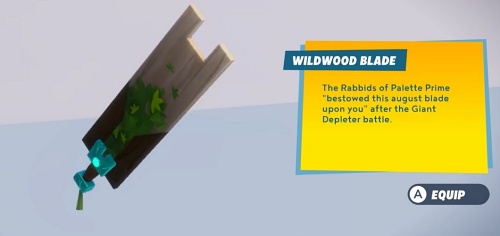 Mario + Rabbids Sparks of Hope - Wildwood Blade