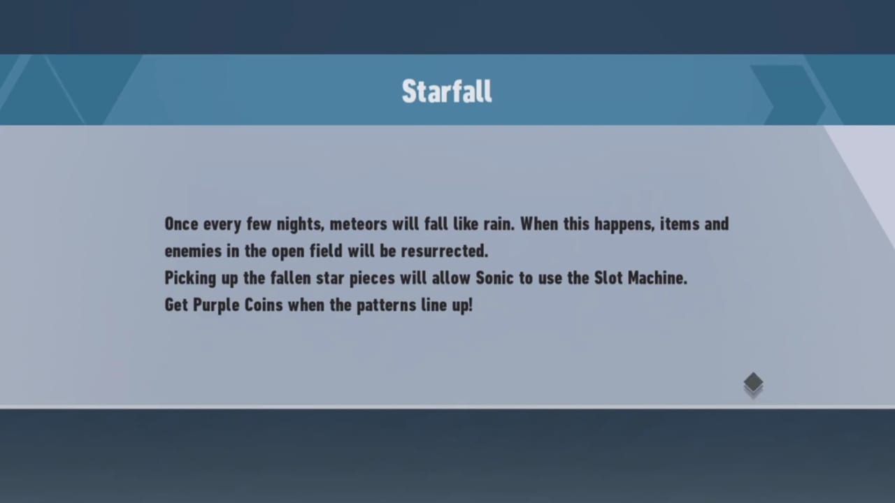 Sonic Frontiers - Starfall Event