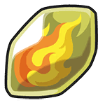 Pokemon Scarlet and Violet - Paldea Region Fire Stone Icon