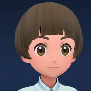 Pokemon Scarlet and Violet - Hairstyle Bowl cut