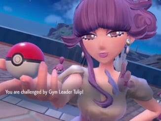 Pokemon Scarlet and Violet - Paldea Region Alfornada Gym Leader Boss Tulip Main Story Battle