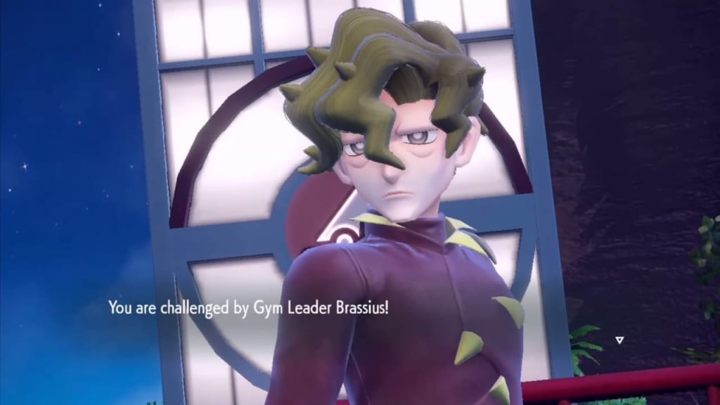 Pokemon Scarlet and Violet - Paldea Region Artazon Gym Leader Boss Brassius Battle Walkthrough and Guide