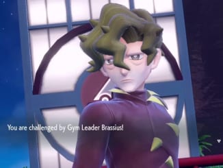 Pokemon Scarlet and Violet - Paldea Region Artazon Gym Leader Boss Brassius Main Story Battle