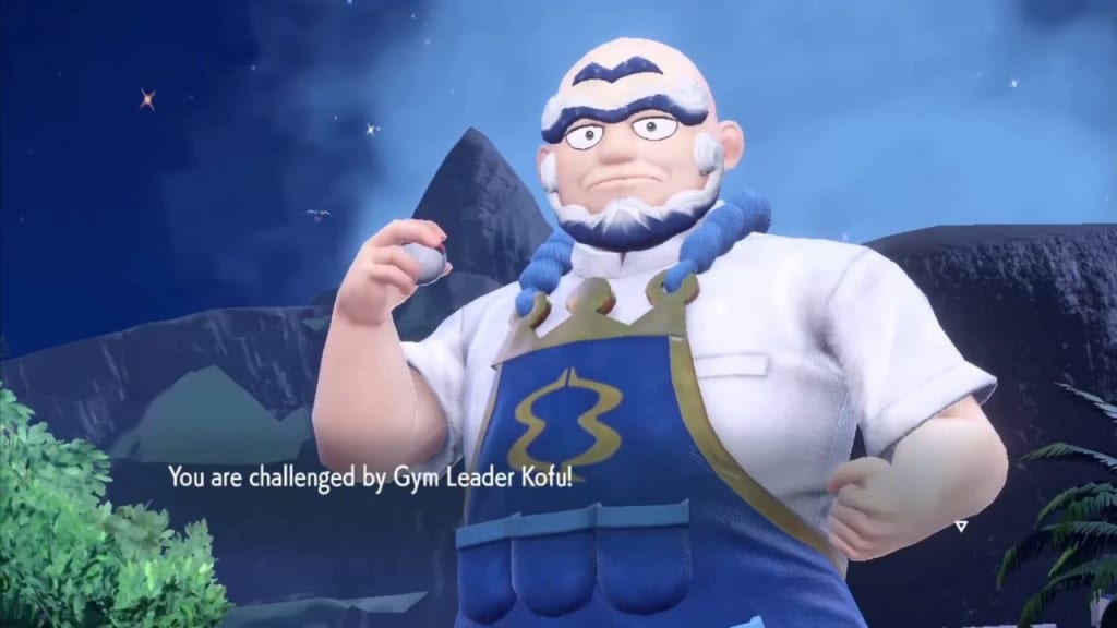 Pokemon Scarlet and Violet - Paldea Region Cascarrafa Gym Leader Boss Kofu Battle Walkthrough and Guide