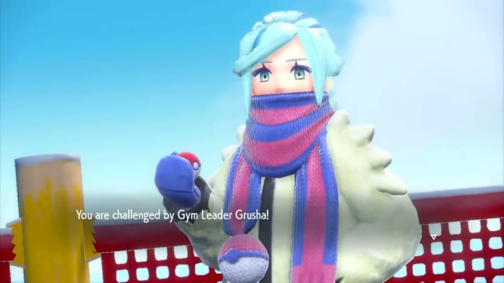 Pokemon Scarlet and Violet - Paldea Region Glaseado Gym Leader Boss Grusha Main Story Battle