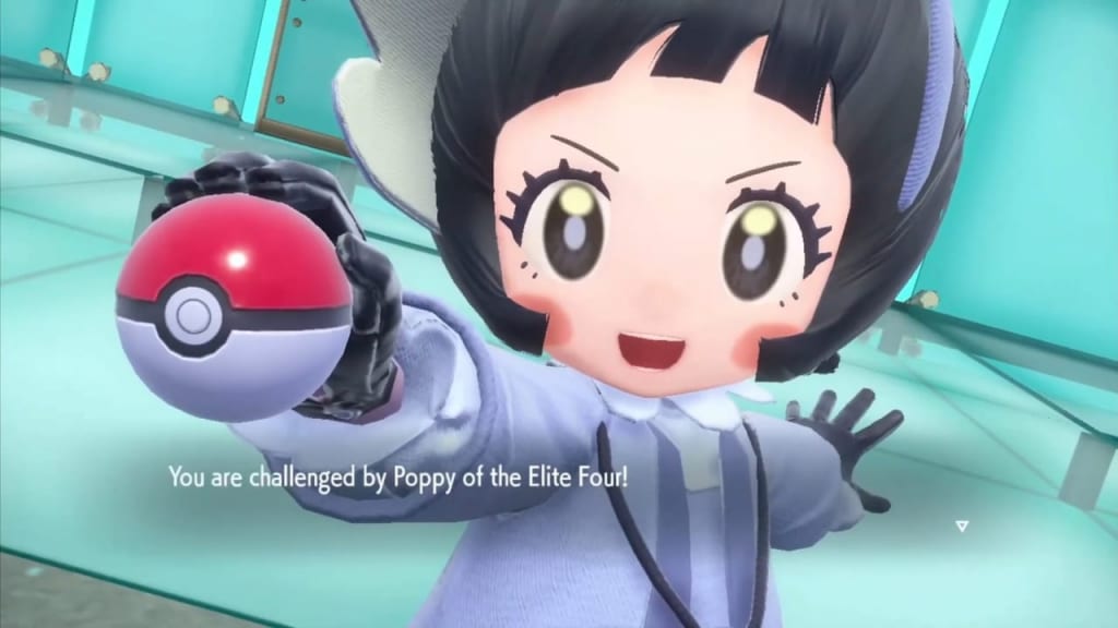 Pokemon Scarlet and Violet - Paldea Region Elite Four Leader Boss Poppy Main Story Battle