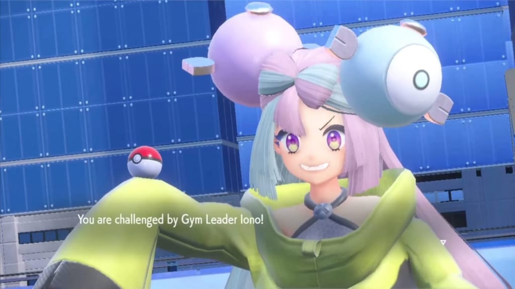 Pokemon Scarlet and Violet - Paldea Region Levincia Gym Leader Boss Iono Battle Walkthrough and Guide