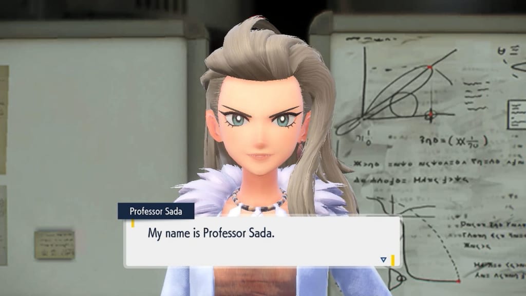 Pokemon Scarlet and Violet - Professor Sada