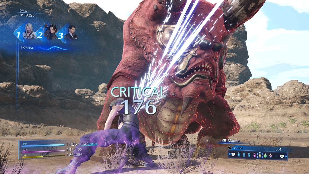 Crisis Core: Final Fantasy 7 Reunion - Battle 2