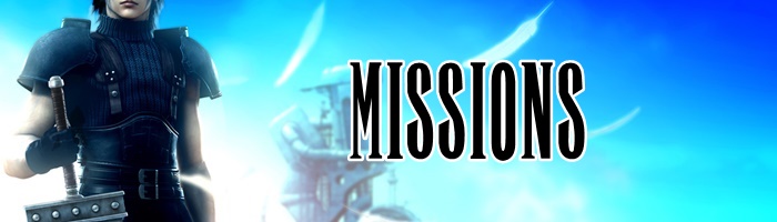 Crisis Core: Final Fantasy 7 Reunion - Missions Banner