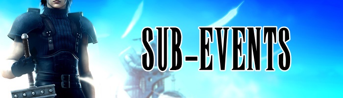 Crisis Core: Final Fantasy 7 Reunion - Sub-Events Banner