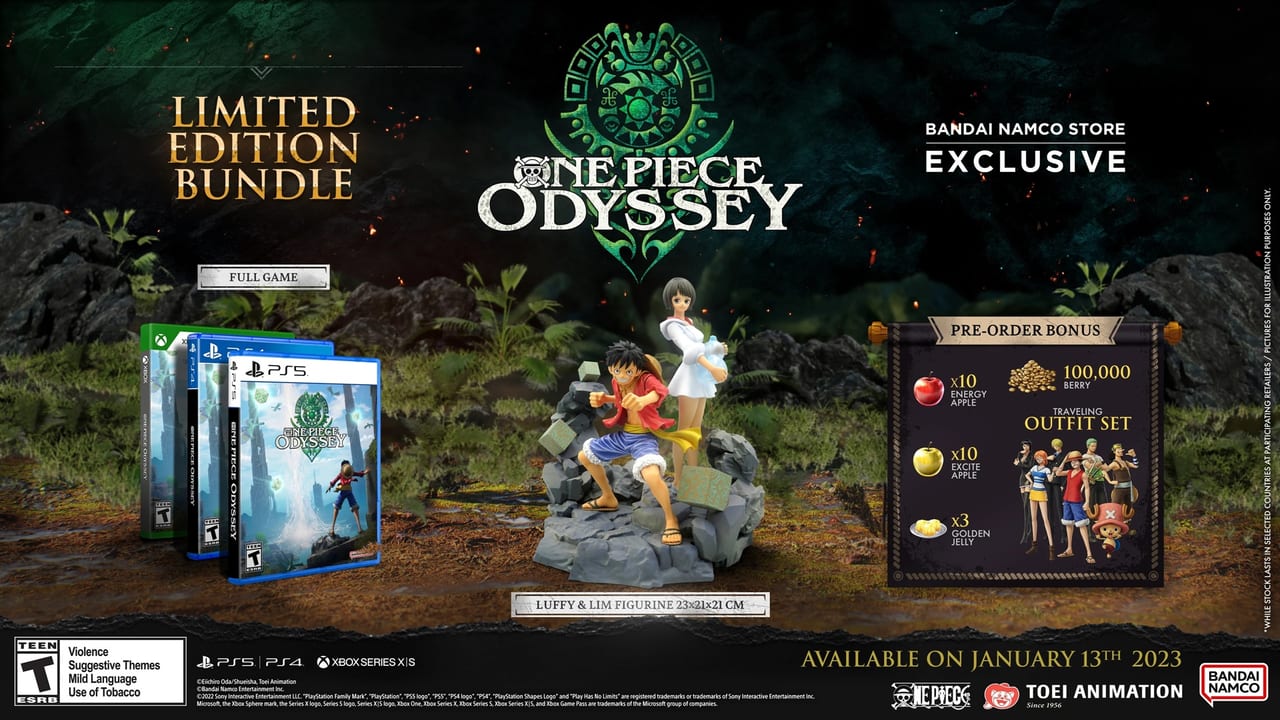 One Piece Odyssey Collector (PS5) : : PC & Video Games