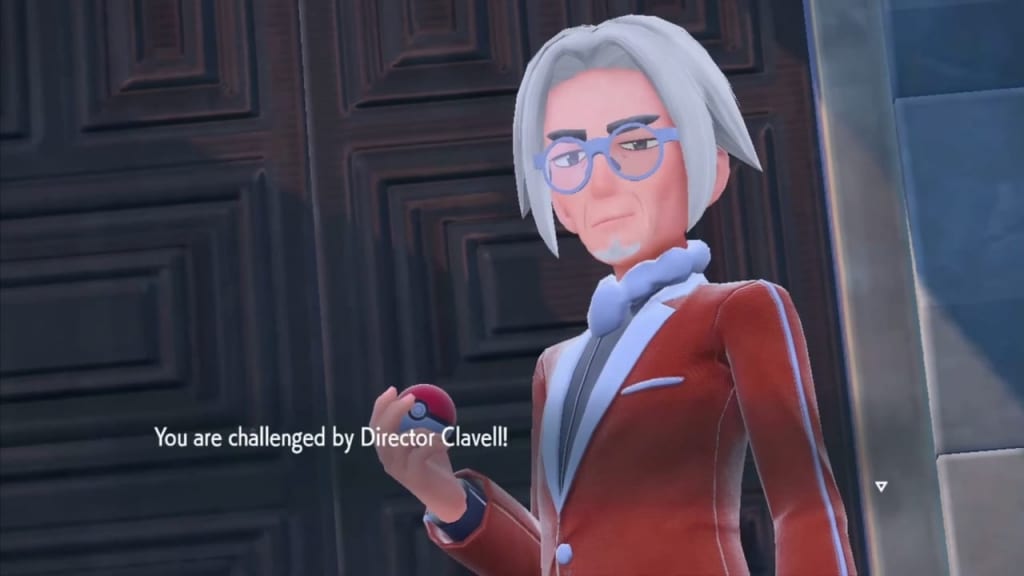 Pokemon Scarlet and Violet - Paldea Region Team Star Boss Clive Director Clavell Main Story Battle